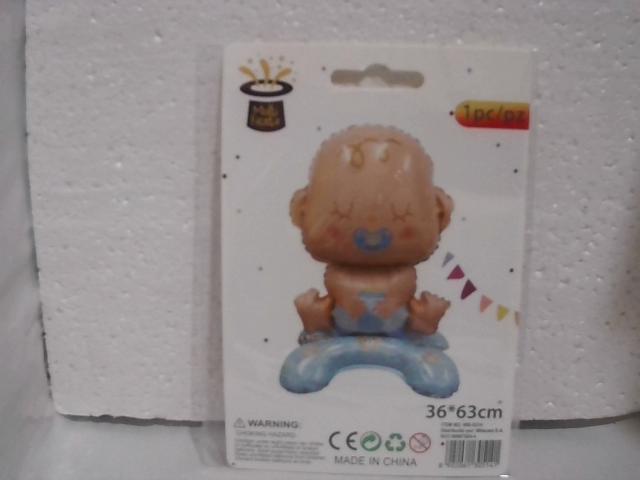 GLOBO BEBE 36X63CM AZUL