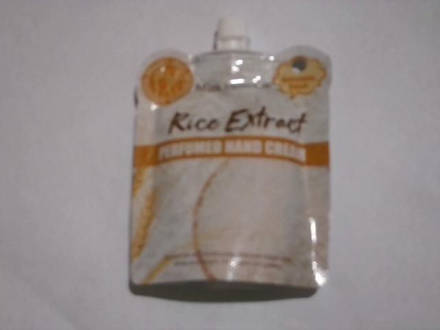 CREMA PARA MANOS 30G EXTRACTO DE ARROZ M7187