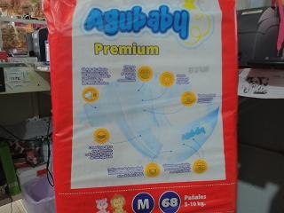 PAÑAL AGUBABY TAMAÑO M 68UNI.