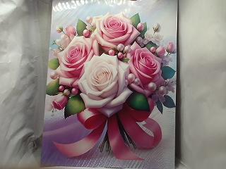 BOLSO DE REGALO 44X42CM DIS FLORES GR 58926