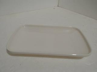 BANDEJA DE MELAMINA 19X12CM RC-26663 BL LISO
