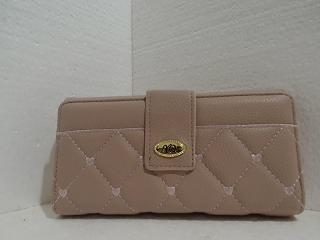 BILLETERA PARA DAMA LARGO C/APLIQUE M50719