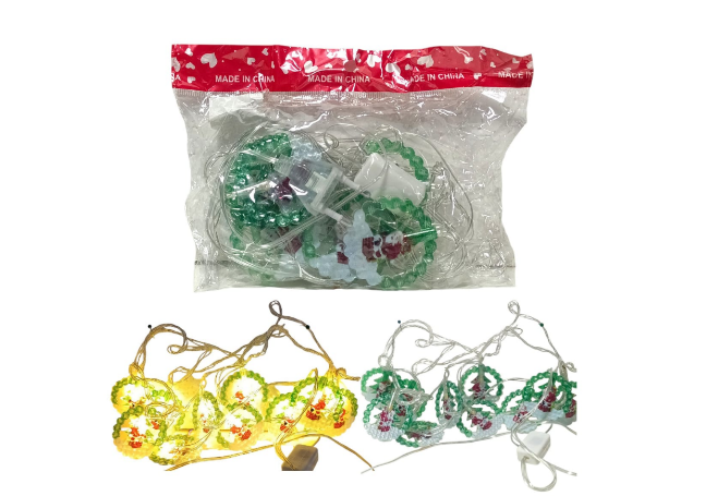 LUCES ACRILICAS 10F RC-26400 PAPA NOEL