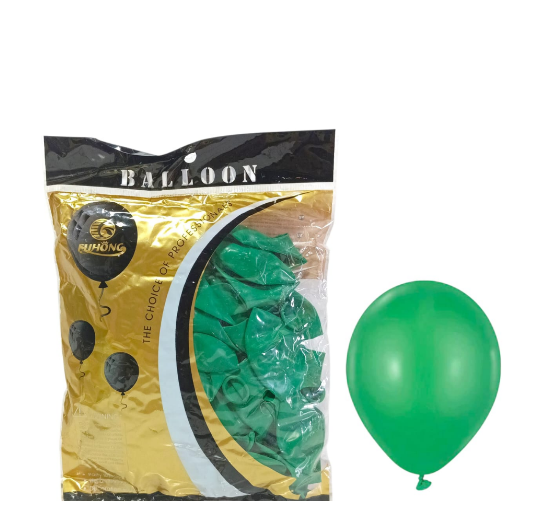 GLOBO 9LTS X50PCS VERDE RC-26161