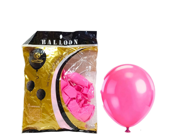 GLOBO 9LTS X50PCS FUCSIA RC-26162
