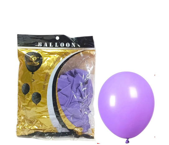 GLOBO 9LTS X50PCS LILA RC-26173