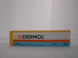 CREMA CRIDERMOL POMO 20GR