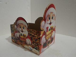 CESTA NAVIDEÑA INFANTIL 12X17 PAPA NOEL 