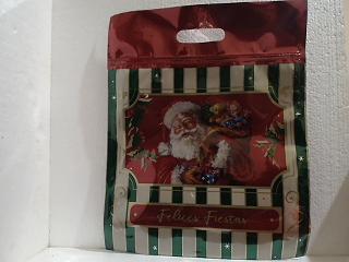 BOLSA HOLOGRAFICA NAVIDEÑA 32X40  