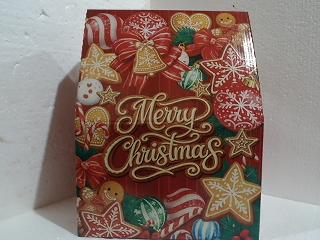 CAJA NAVIDEÑA 35X26 MERRY CHRISTMAS 
