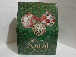 CAJA NAVIDEÑA 21.5X35 FELIZ NATAL 