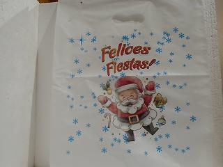 BOLSA DE PLASTICO 40X50 ECO FELICES FIESTAS