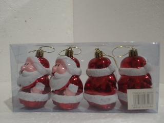 ADORNO COLG X4 RC-26293 PAPA NOEL
