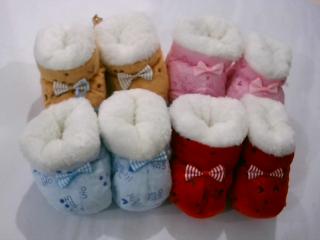 PANTUNFLA/SCARPIN PARA BEBE CON CINTA