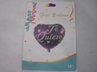 GLOBO CORAZON "TE QUIERO"
