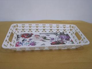 BANDEJA DE MELAMINA RECTANGULAR MD