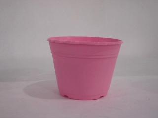 PLANTERA DE COLORES 10CM ROSA BEBE