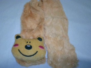 BUFANDA INFANTIL PELUCHE 