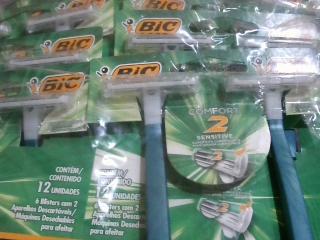AFEITADORA BIC CONFORT 2H X2 VERDE 