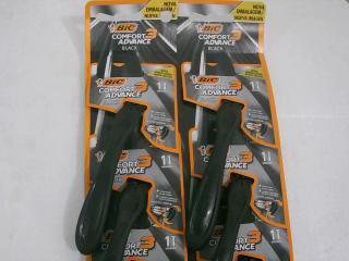 AFEITADORA BIC CONFORT AVANCE X 12 NEGRO