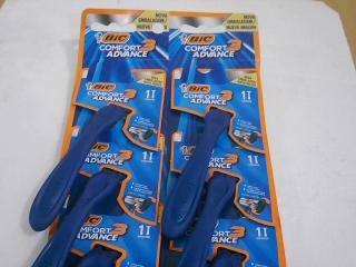 AFEITADORA BIC CONFORT 3H X 12 AZUL