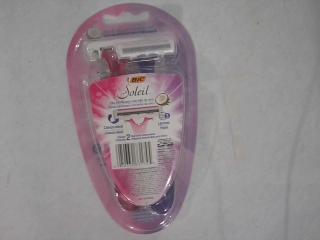 AFEITADORA BIC SOLEIL 3H X 2PCS ROSA