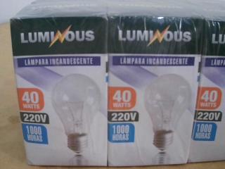FOCO LUMINOUS DE 40W X UNIDAD