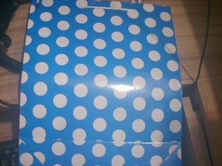 BOLSO PARA REGALO DISEÑO PELOTA.