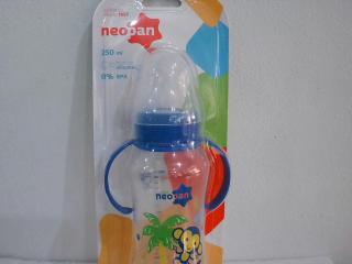 BIBERON CRISTAL 250ML AZUL