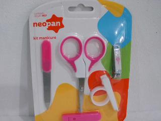 KIT DE MANICURA PARA BEBE ROSA
