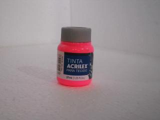 ACRILEX P/ TELA 37ML ROSA OSCURO MATE