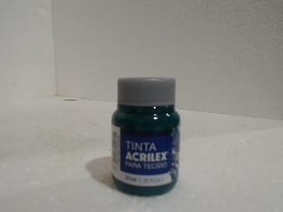 ACRILEX P/ TELA 37 ML VERDE BANDERA