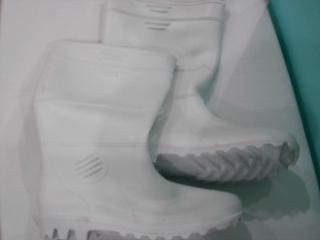 BOTA DE GOMA BLANCO CAÑO CORTO PATROL BL/BL