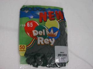 GLOBO DEL REY 6.5LTS NEGRO X 50 UNID.