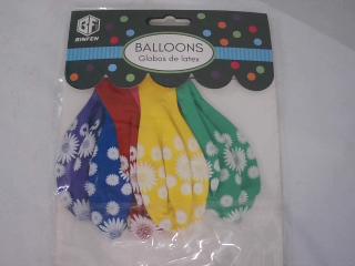 GLOBO "FELIZ CUMPLEAÑOS" X 6PCS